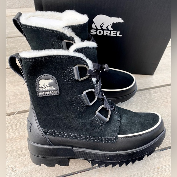 Sorel Waterproof Suede Insulated Boots Women 7 - Picture 2 of 8